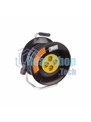 Удлинитель силовой на катушке 4 гнезда с/з 30 м 3х2,5 мм² PROFESSIONAL PROconnect