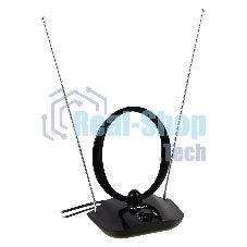 Антенна телевизионная Hyundai H-TAI400 30дБ активная черный