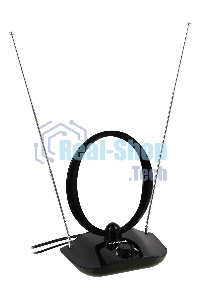 Антенна телевизионная Hyundai H-TAI400 30дБ активная черный