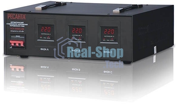 Стабилизатор трехфазный АСН-4 500/3 Ресанта