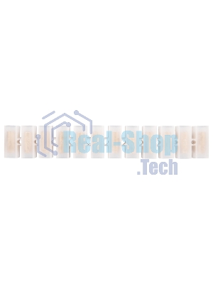 Клеммная винтовая колодка Rexant KВ-35 10-35, ток 80 A, полиэтилен белый (10 шт./уп.)