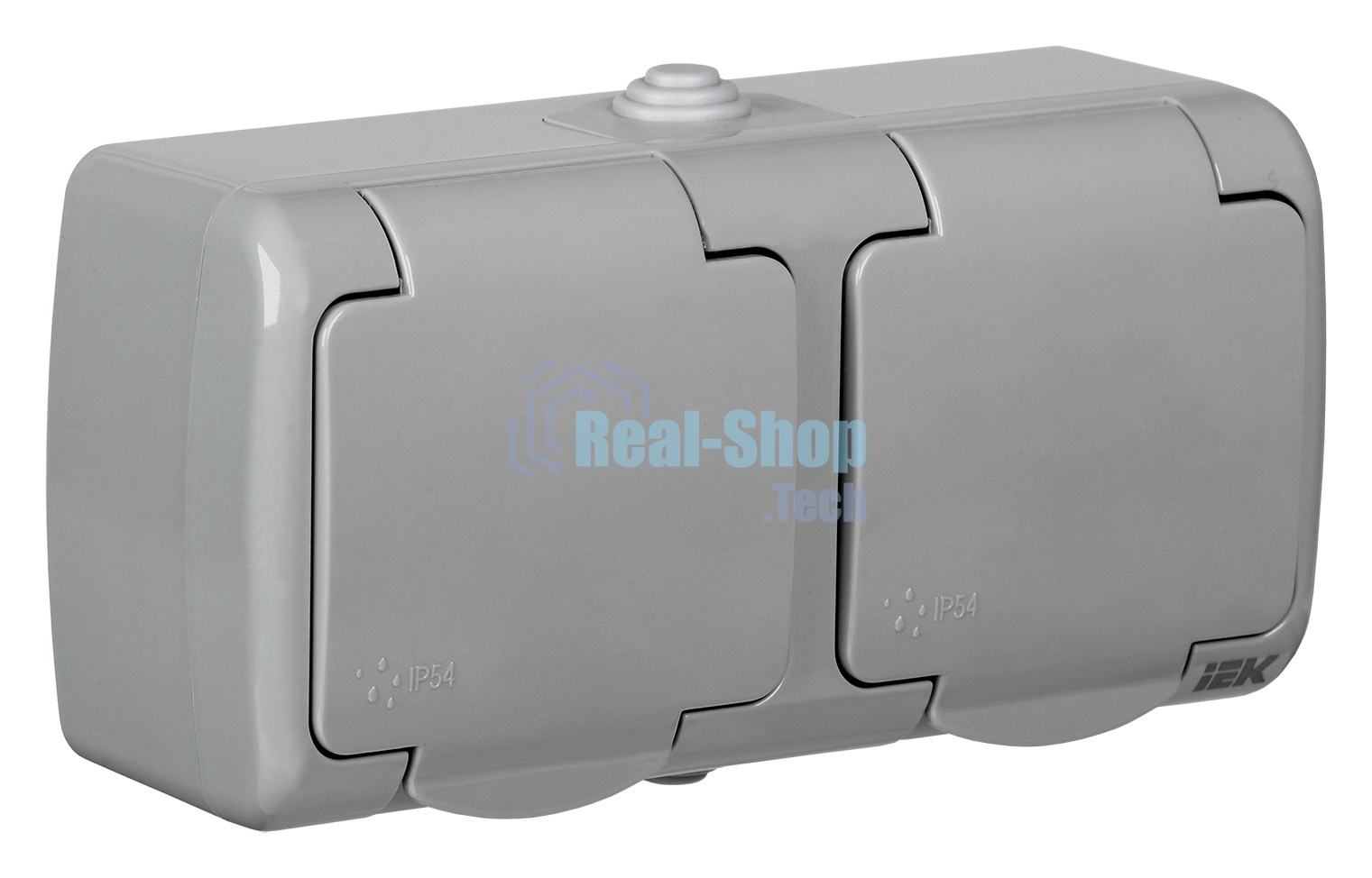 Розетка IEK ERA22-K03-16-54 РСш22-2-А Розетка 2-ая с з/к откр. уст. 16А IP54 AQUATIC