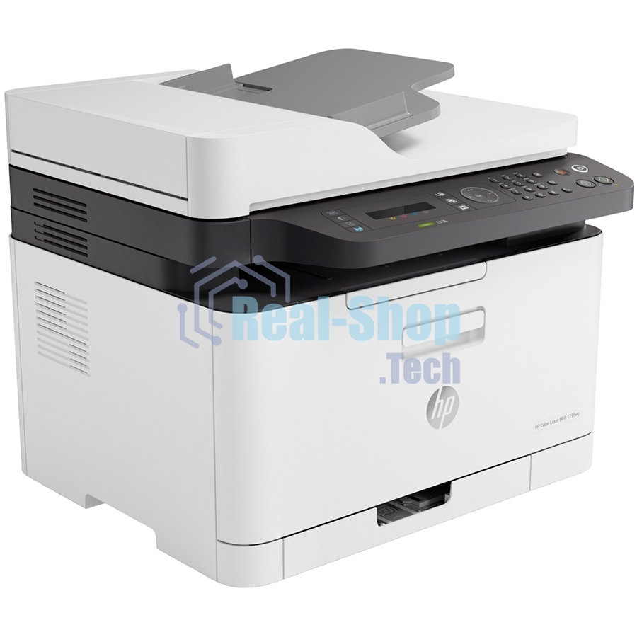 МФУ лазерное HP Color LaserJet 179fnw (4ZB97A), А4, цветной, печ. до 18 стр/мин. (ч/б) до 4 стр/мин. (цвет), скан. до 15 стр/мин. (ч/б) 6 стр/мин. (цвет), 600x600dpi, USB, RJ-45, Wi-Fi, Air Print, Mopria