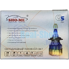 Лампа автомобильная светодиодная Sho-Me G5 Lite LH-H3 H3 9-27В 24Вт (упак.:2шт) 5000K