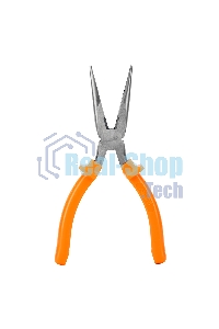 Длинногубцы Sparta Classic, 200 мм, прямые шлифованные, пластмассовые рукоятки