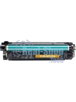 Картридж лазерный G&G 212A GG-W2122A желтый (4500 стр.) для HP Color LJ M554/M555/578 Enterprise