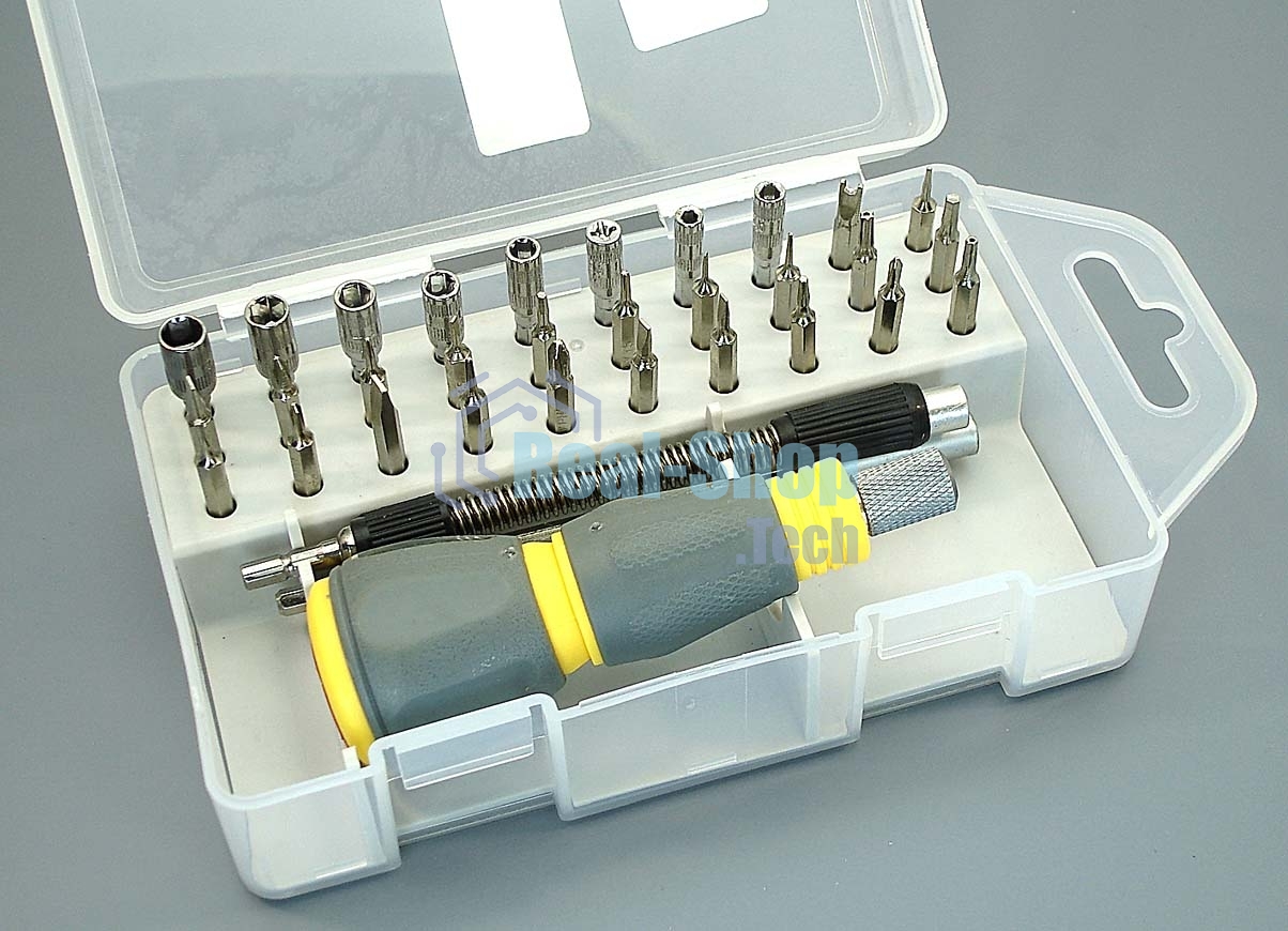 Отвертка со сменными насадками Best BST-2990C 33 в 1