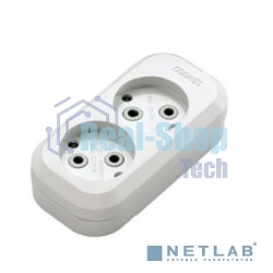 Колодка удлинителя 2 гнезда без заземления MAKEL MGP101