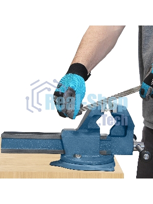 Тиски слесарные Россия,140 мм,поворотные 18667