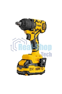 Гайковерт ударный аккумуляторный бесщет. Denzel CIWH-BL-20-500, Li-Ion, 20 В