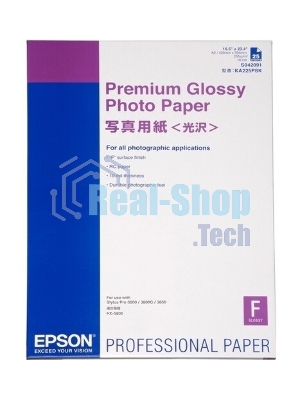 Бумага EPSON C13S042091 Premium Glossy Photo PaperA2 EPSON 25s