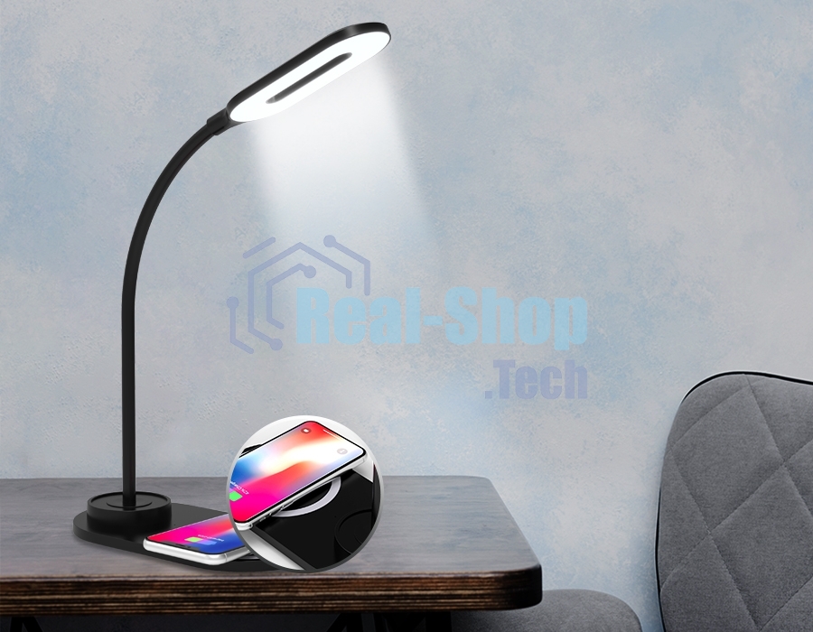 Светодиодная настольная лампа Ambrella light DE589 BK черный LED 3000-6400K 3W