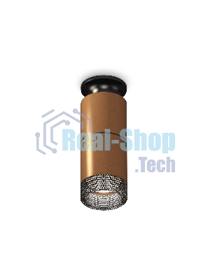 Светильник Ambrella Light XS6304171 SCF/PBK/BK кофе песок/черный полированный/тонированный MR16 GU5.3