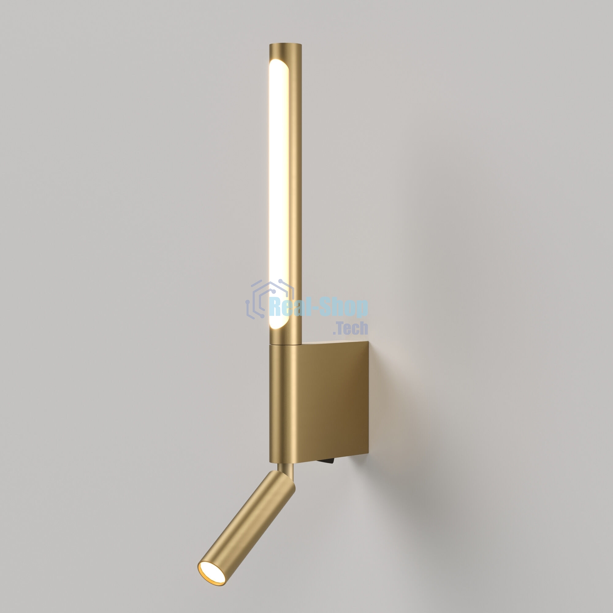 Светильник настенный светодиодный Sarca LED латунь 40111/LED