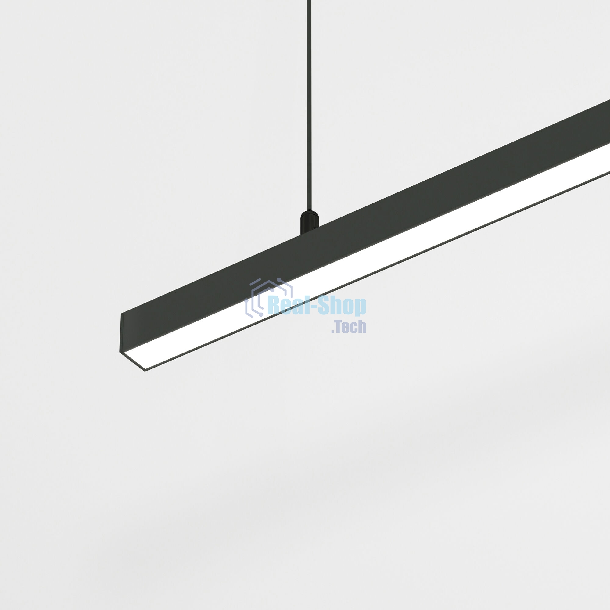 Трековый светильник Slim Magnetic 40W 4000K Milo (чёрный) 85106/01