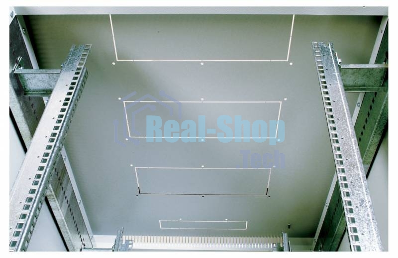 Шкаф телеком. напольный 42U (800x1000) дверь стекло (ШТК-М-42.8.10-1ААА) (3 коробки)