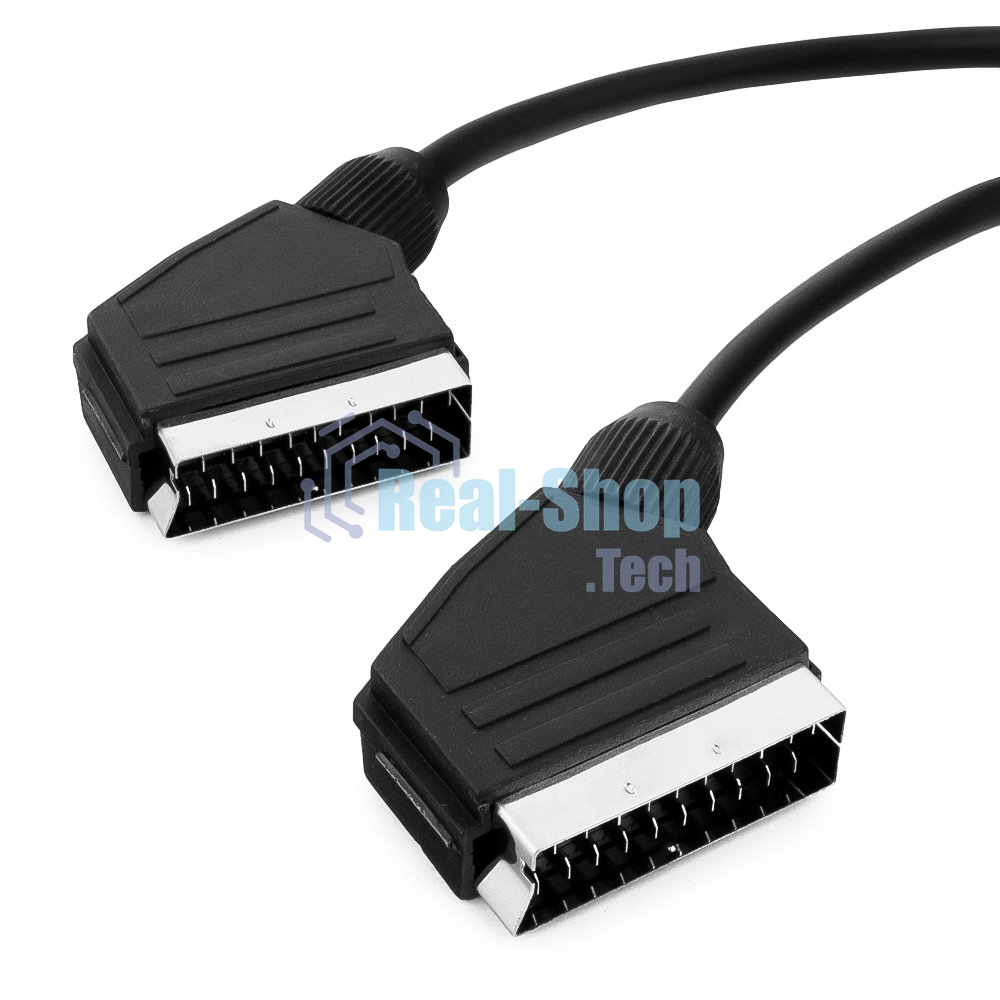 Кабель аудио/видео Gembird CCV-518, SCART/SCART, 21pin, 3м