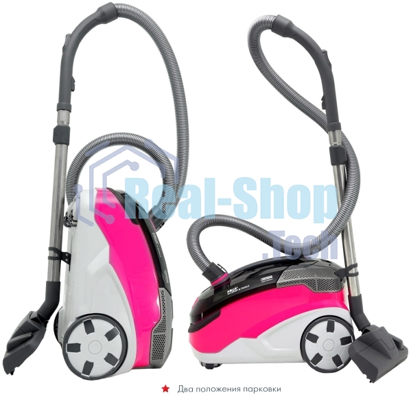 Моющий пылесос Thomas ALLERGY&FAMILY розовый/серый, 325/1700 Вт, уборка влажная/сухая/сбор жидкости, пылесборник мешок/контейнер 6 л