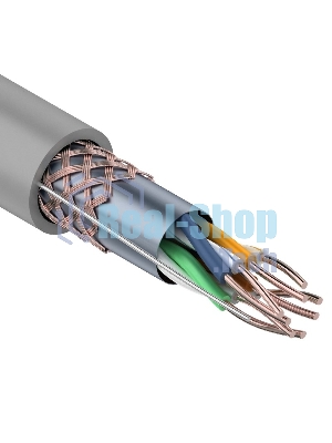 Кабель витая пара Rexant SFTP 4PR 24AWG, cat.5e, бухта 305 м