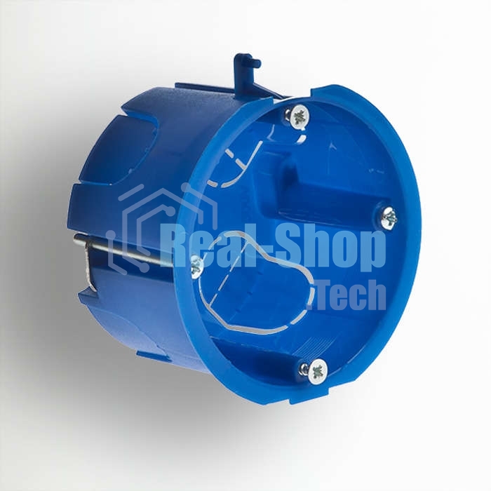 Рувинил 10172 Тусо.Коробка ГСК уст. D = 65 мм, Н = 40 мм металл. лапки