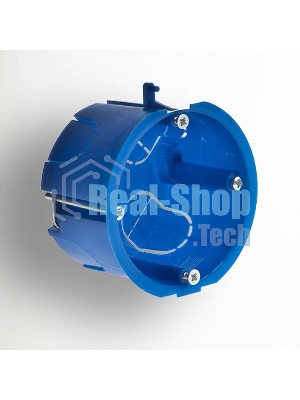 Рувинил 10172 Тусо.Коробка ГСК уст. D = 65 мм, Н = 40 мм металл. лапки