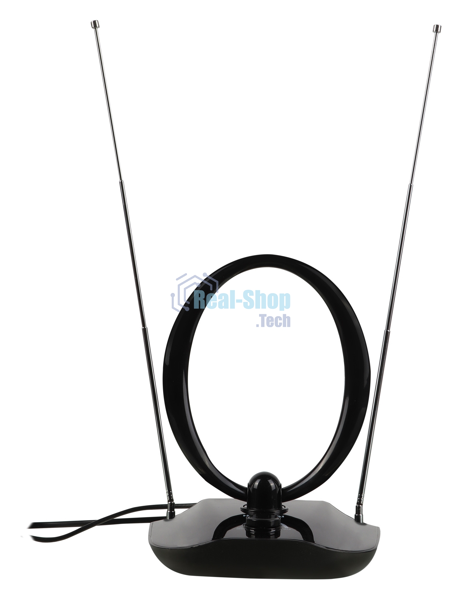 Антенна телевизионная Hyundai H-TAI400 30дБ активная черный