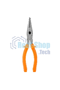 Длинногубцы Sparta Classic, 200 мм, прямые шлифованные, пластмассовые рукоятки