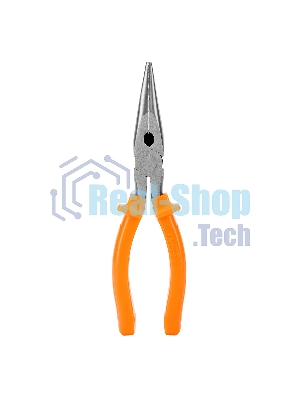 Длинногубцы Sparta Classic, 200 мм, прямые шлифованные, пластмассовые рукоятки