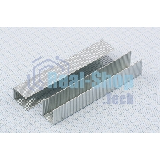 Скобы Gross 41714, 14 мм, для мебельного степлера, усиленные, тип 53, 1000 шт.