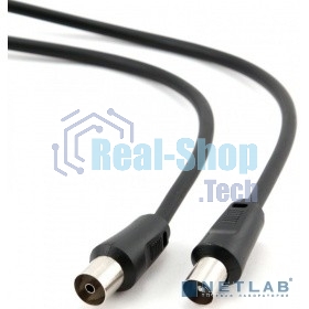 Кабель телевизионный Cablexpert, CCV-515-3M, Coaxial M/F, 3м