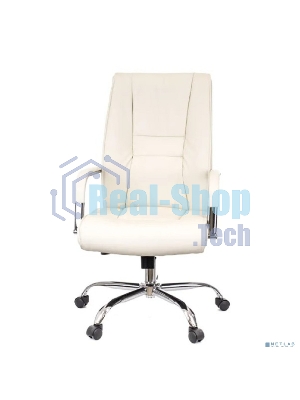 Кресло офисное Everprof Kent TM экокожа, кремовый