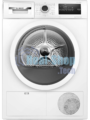 Сушильная машина Bosch WTN86212ME серый, 8 кг, сушка - конденсационная, программ - 8, 59.8 x 84.2 x 61.3 см