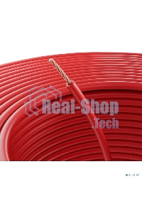 Провод ПГВА Rexant 1х2.50 мм², красный, бухта 100 м