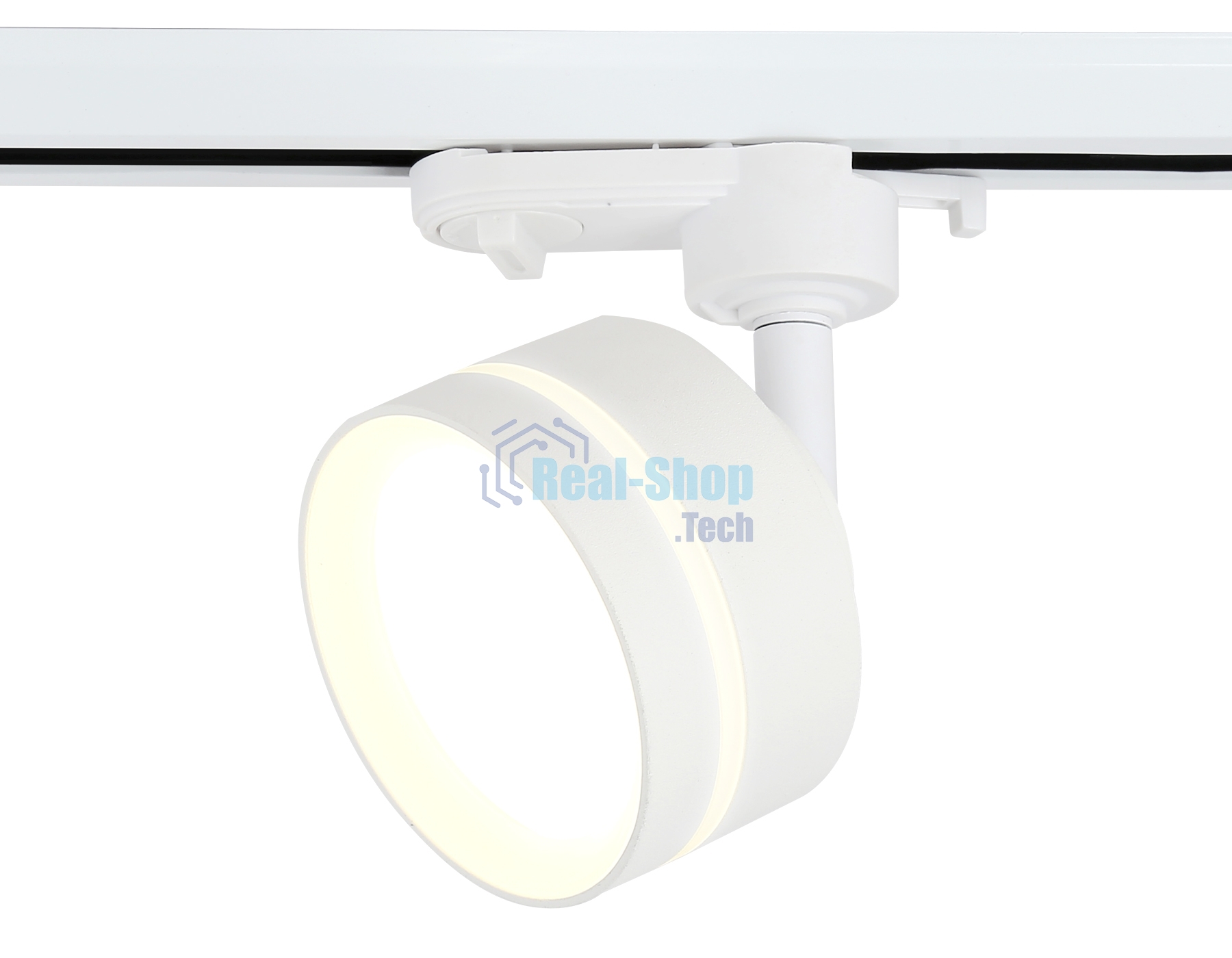 Cветильник трековый GL5384 WH/FR белый/белый матовый GX53 max 12W
