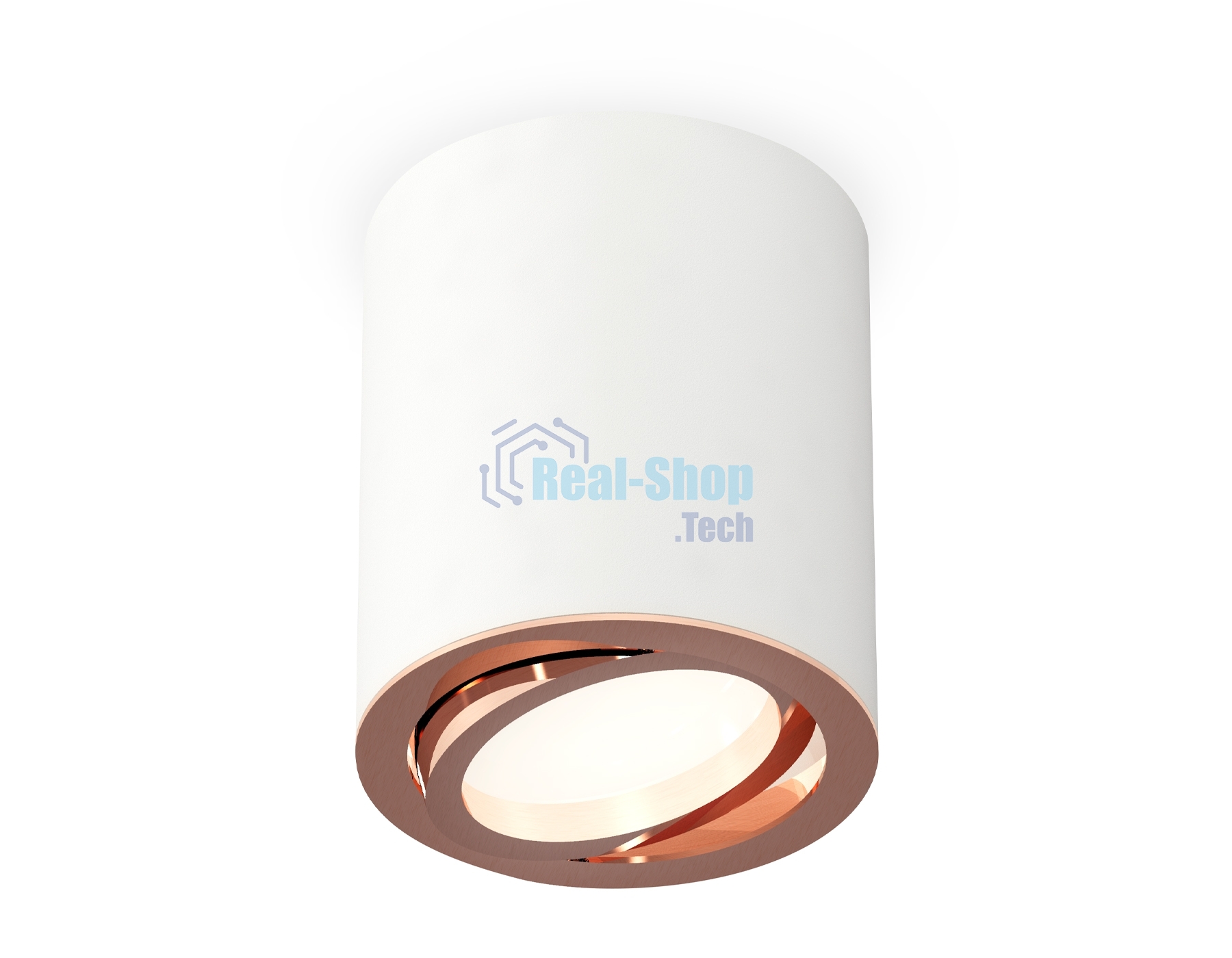 Светильник Ambrella Light XS7421004 SWH/PPG белый песок/золото розовое полированное MR16 GU5.3 (C7421, N7005)