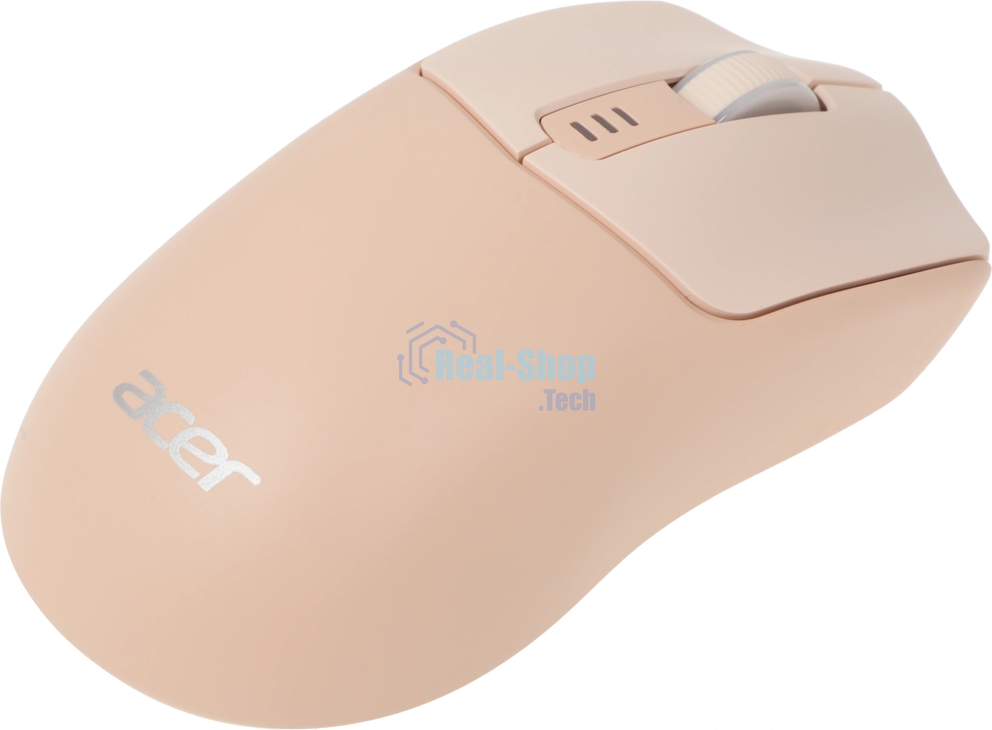 Мышь беспроводная Acer OMR312 розовый, 3200 dpi, радиоканал, Bluetooth, USB, кнопки - 5
