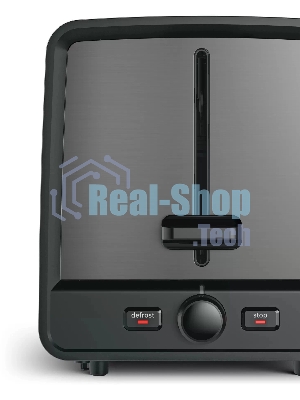 Тостер Bosch TAT5P425 нержавеющая сталь, 970 Вт, 2 слота