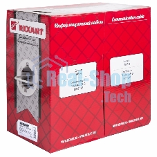Кабель витая пара Rexant SFTP 4PR 24AWG, cat.5e, бухта 305 м