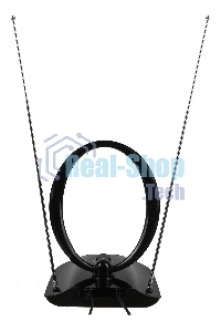 Антенна телевизионная Hyundai H-TAI400 30дБ активная черный