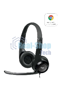 Гарнитура проводная Logitech Headset Logitech H390 USB черный