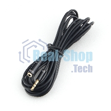 Кабель аудио удлинительный Cablexpert CCAB-02-35MF-3MB. 3.5 Jack (M)/3.5 Jack (F), черный, 3м, блистер