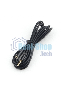 Кабель аудио удлинительный Cablexpert CCAB-02-35MF-3MB. 3.5 Jack (M)/3.5 Jack (F), черный, 3м, блистер