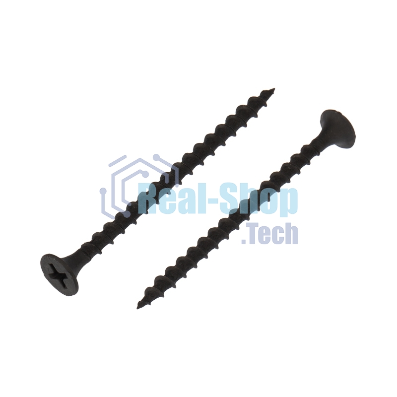 Саморез гипсокартон-металл Kranz 3.5х55, пакет (50 шт./уп.)