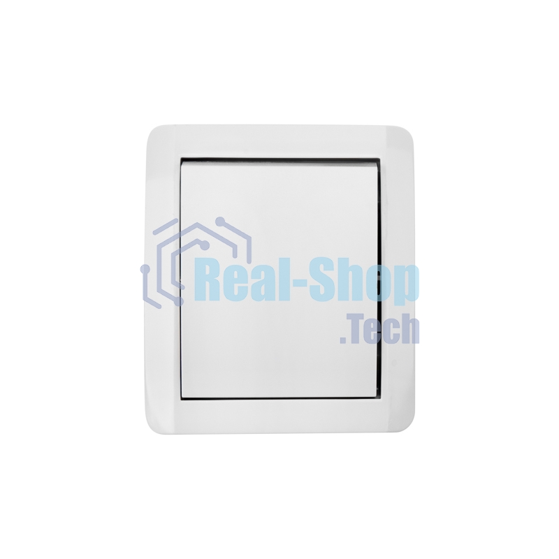 Переключатель проходной Kranz INDUSTRIAL IP54, о/у, белый