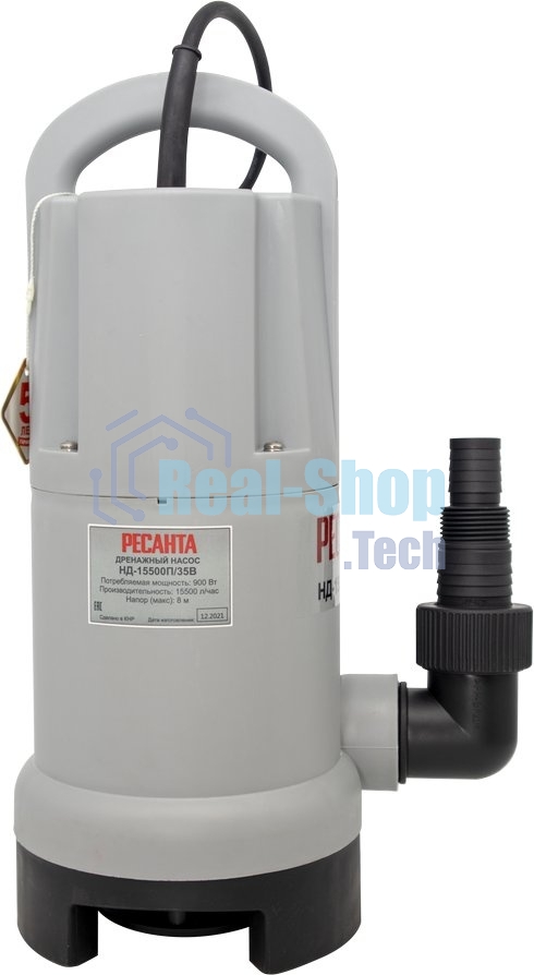 Дренажный насос Ресанта НД-15500П/35B 77/2/4