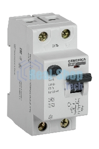 Выключатель дифференциального тока (УЗО) ВД1-63 2п 25А 30мА тип AC GENERICAMDV15-2-025-030IEK