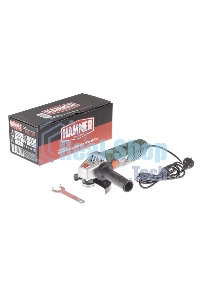 Угловая шлифовальная машина Haммer Flex USM1050A 28444 УШМ 1050Вт 4000-11000об/мин 125мм