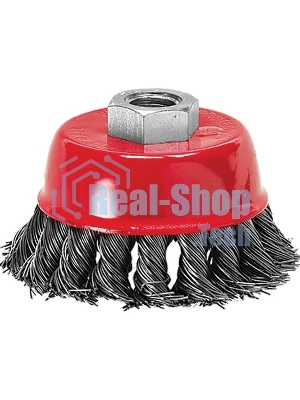 Щетка Matrix для УШМ, 75 мм, М14, 