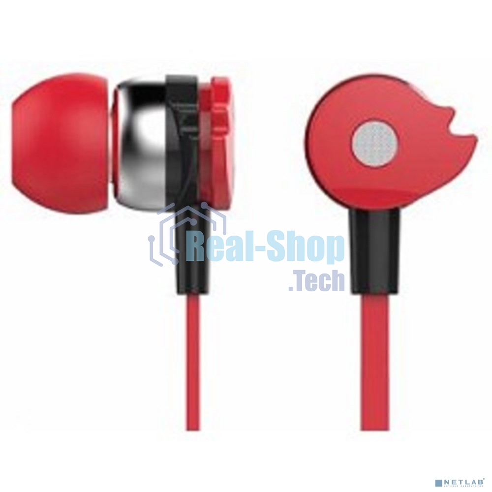 Наушники Oklick HS-S-210 1.1м красный