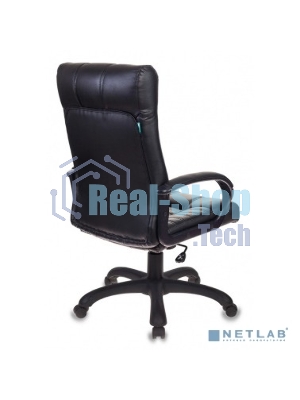 Кресло Бюрократ KB-10/BLACK черный, экокожа